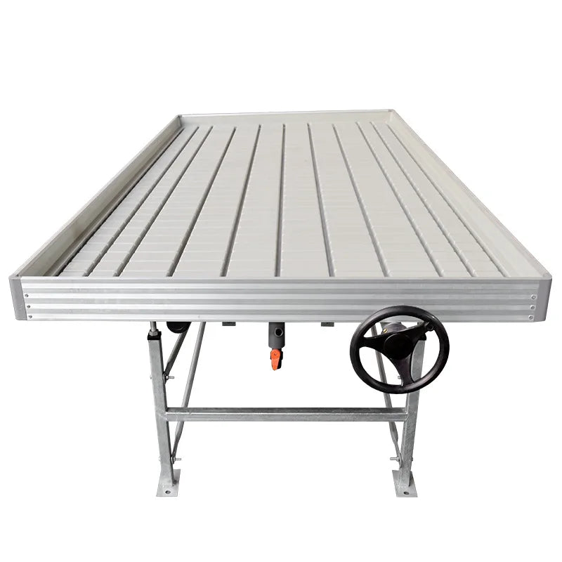3*6ft Rolling Bench Wire Rolling Benches Grow Rack Tray Table Rolling Bench