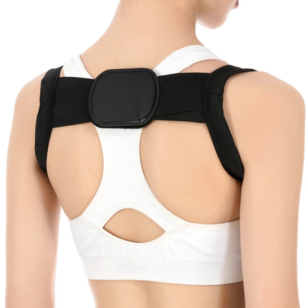 Back Correction Belt Shoulder Elastic Shoulder Support for Hunching Posture Orthotic & Neck Pain Relief
