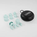 Custom LOGO Quite Noise Reduction Earbuds Sleep Ear Plugs Noise Cancelling Hearing Protection Silicone Earplugs