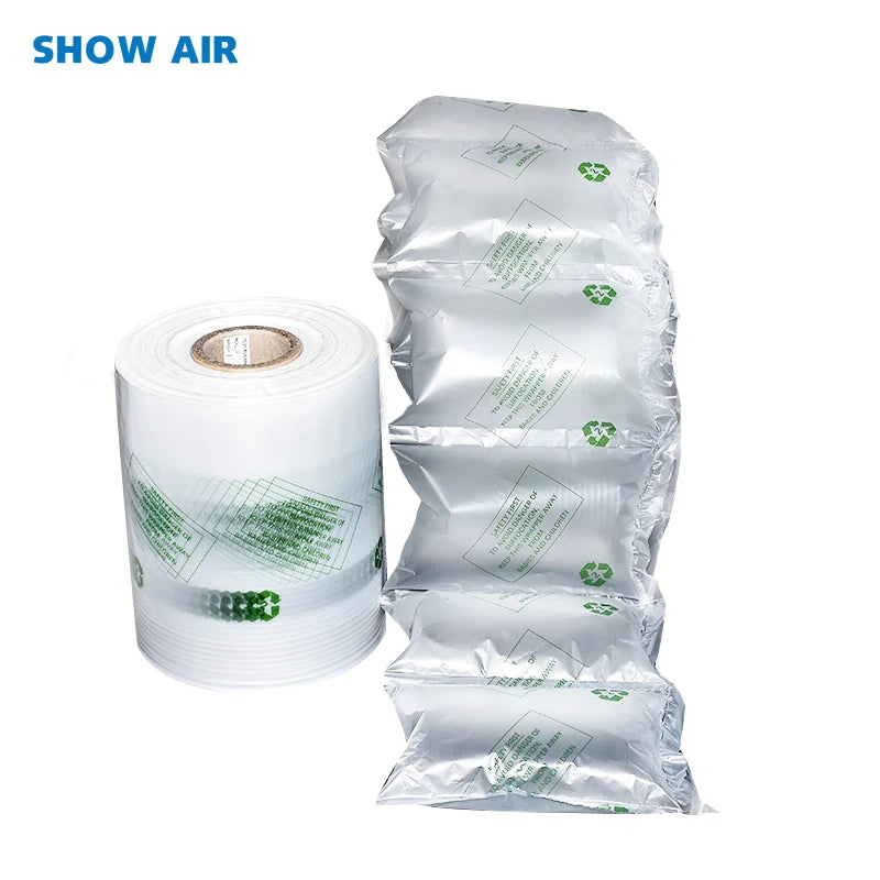 Inflatable Air Pillow Film Cushion Rolls CE Certified HDPE/LDPE Material Customizable Logo Printing Wholesale Protective