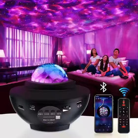 Smart Star LED Night Starry Projector Light Laser Sky Projector BT Music Speaker Galaxy Star Projector With Remote Control