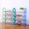 Household Simple Multi-layer Practical Shoe Rack Multi-layer Plastic Shoe Rack Dust-proof Storage Artifact Multi-layer Shoe Rack