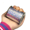 2000m(78740 Inch)/Reel Sparkle Shiny 0.25mm Flat Tinsel for Fly Tying Streamer Nymph Midge Body Rib Flashabou Material