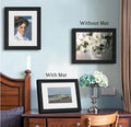 Black Wood Picture Frames for Home Decoration A4 & A3 Poster Frames Set of 3 4 & 6 for 6x8 Pictures
