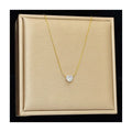 Fashion Custom Designer Diamond Women Necklace Women Luxury Gold Plated Zircon Pendent Stainless Steel Choker Necklace Jewelry