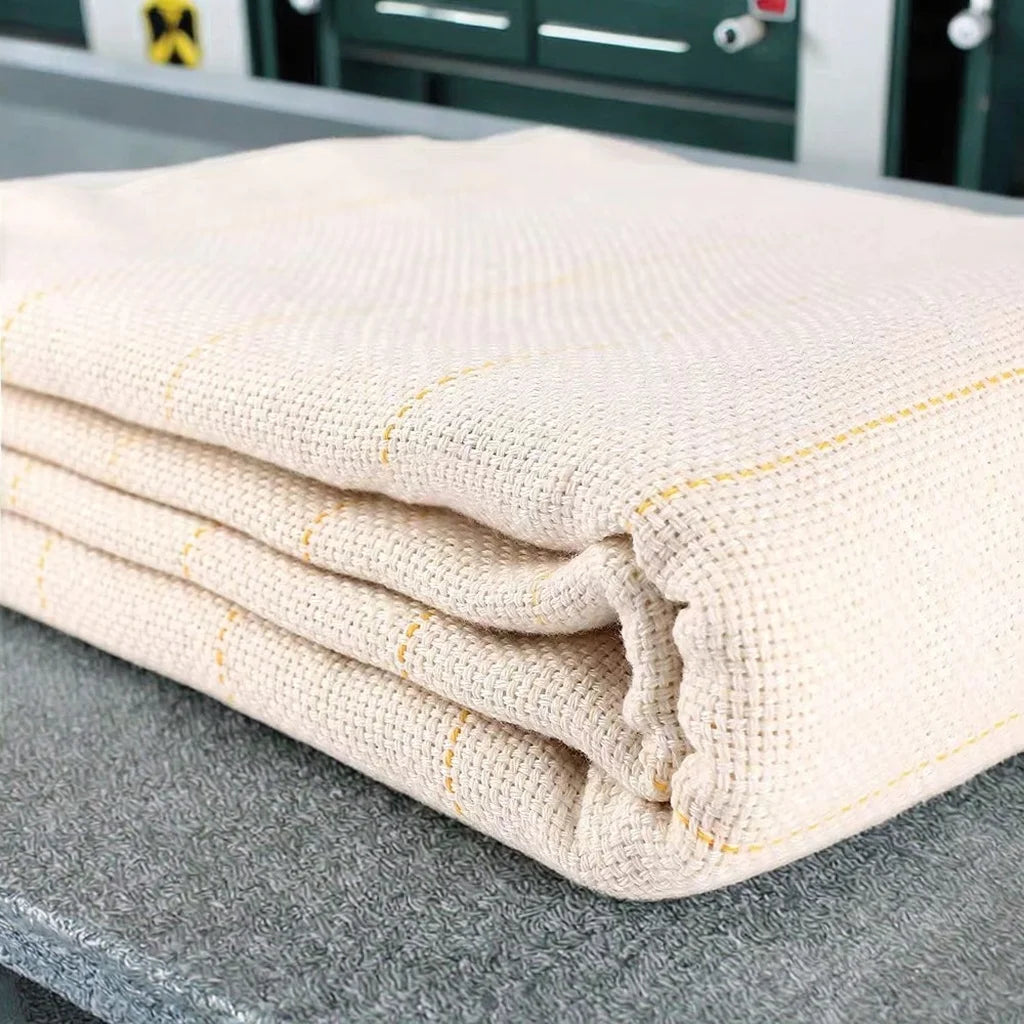 Factory White Embroidery Roll Cotton Poly Carpet Backing Tufting Fabric Primary Monks Tufting Cloth for Tufting Gun