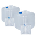 5L 10L 20L LDPE Portable Folding Outdoors Collapsible Water Foldable Jerry Can With Handle and Faucet