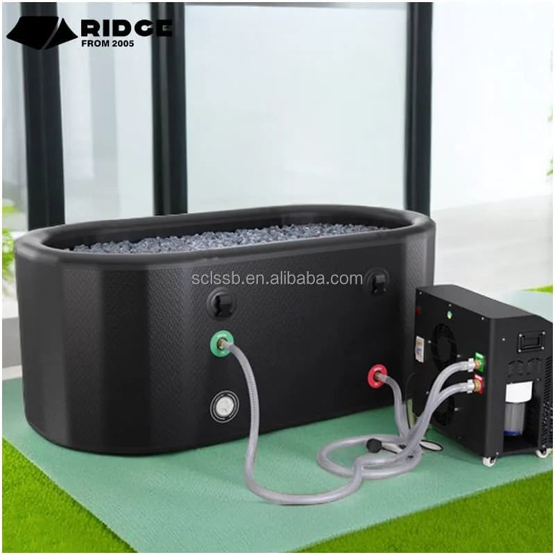 Sauna Adult Pvc Inflatable  With Chiller Chiller Water Cooling With Cooling System Cold Plunge Ice Bath With Chiller