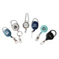 Retractable Clear Custom Lanyard with Full-Color ID Badge Holder
