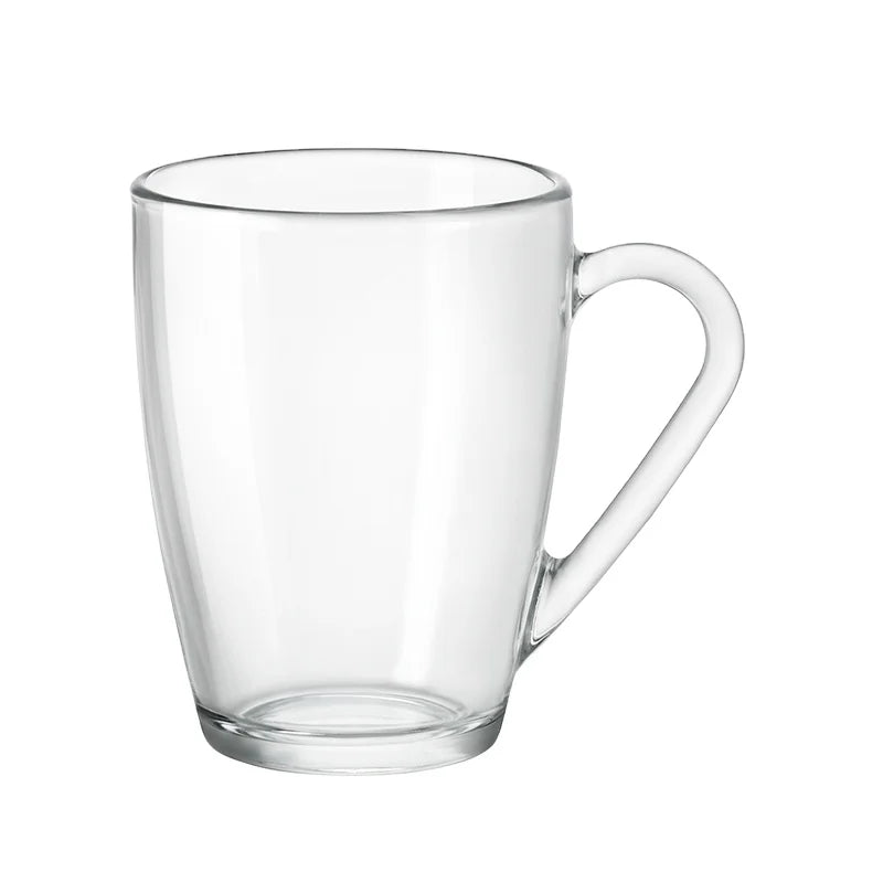 Artisan Traditional Heat Resistant Borosilicate Thick Bottom Glass Coffee Tea Cup
