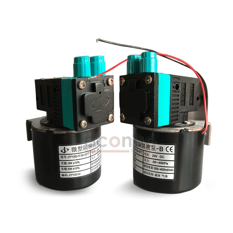 JYY(B)-Y-30-GFT-B Diaphragm Ink Pump With Brush 6W 8W 12V 24V 800-1000ml/min for Inkjet Printers