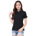 17colors 180g 65%cotton 35%polyester Custom logo Women Polo Shirts Blank Plain Men Golf Short Sleeve Women t Shirt Polo Shirt