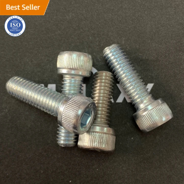 MALAXY 1/2" Bc X 2 1/4" Grade 5 Aluminum Allen Key Bolts 6Mm*20Mm Hexagon Hex Socket Head Screws