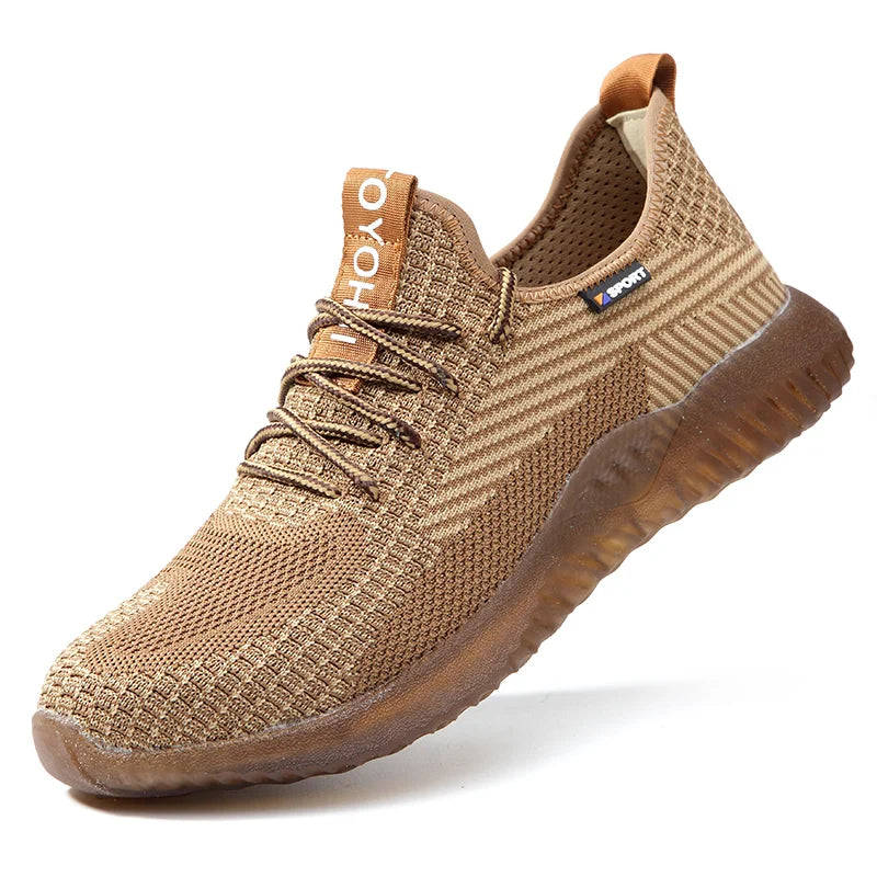 Anti-puncture and Anti-smashing Breathable Men's Safety Shoes Women's Safety Shoes Working Shoes
