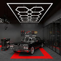 Factory 6500K Hexagon Garage Lighting 4S Shop Car Detailing Lights Car Showroom Lamp