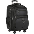 Large Rolling Wheeled Backpack Business Travel Carry on Luggage Suitcase Bag Durable Roller College School Computer Book Bag
