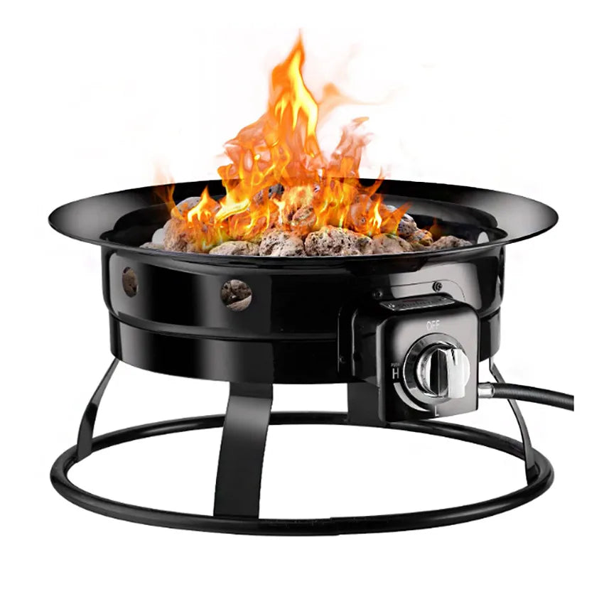 Certificated 58000 BTU Outdoor Portable Camping Patio Heater Gas Fire Pits Propane Firepit