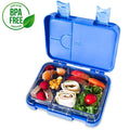 Aohea Tritan Insulated Plastic Lunch Bento Box Leakproof and Heatable Feature Foldable Cartoon Design Lunch Container for Kids