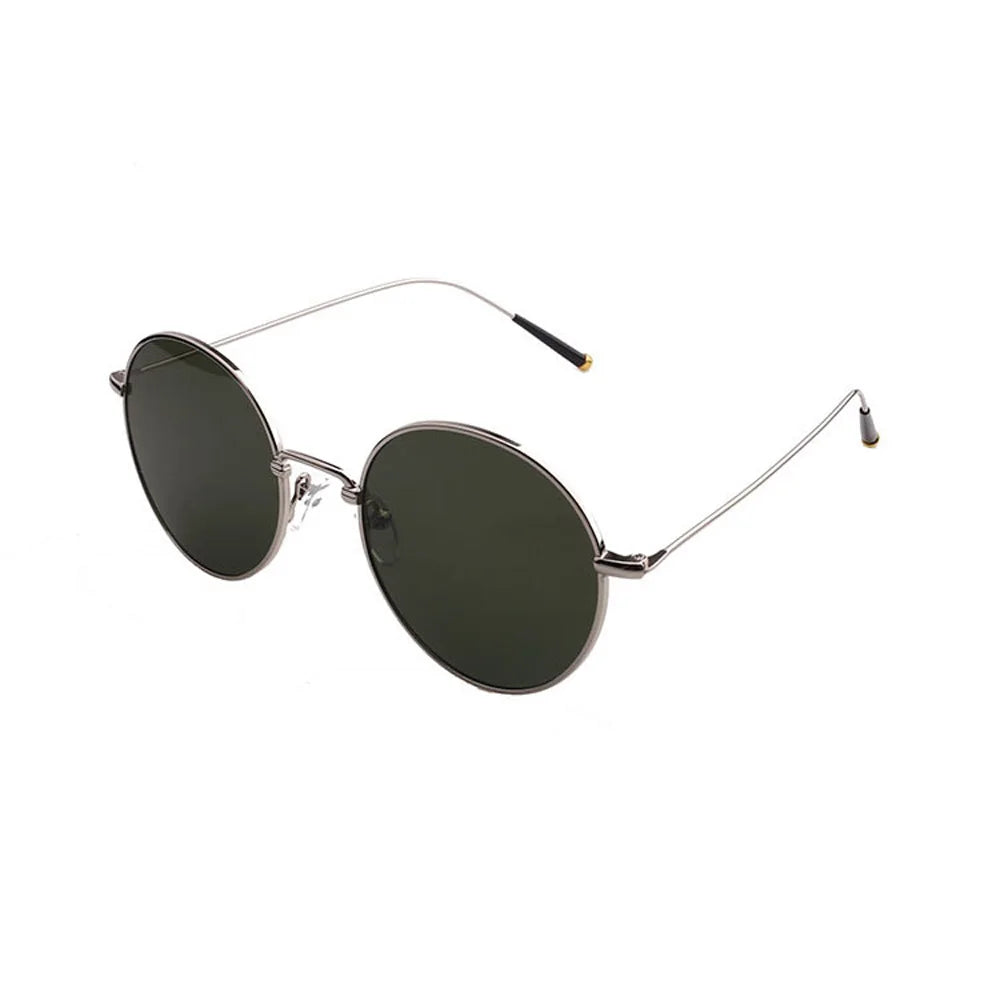 2025 Spring Unisex Fashion Round Metal Frame Sunglasses with OEM Logo