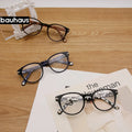 AB1031 Bauhaus Gorgeous Round Acetate Fashion Women Eyeglasses Optical Frame