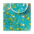 New Kawaii Ocean Sea Themed Polymer Clay Slice Sprinkles Lovely Yellow Duck White Eggs With Blue Stones Mix for Slime Decor