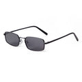 9550 Wholesale Unisex Vintage Small Retro Rectangle Metal Frame Sunglasses Des Lunettes De Soleil  Manufacturer UV400 for Men