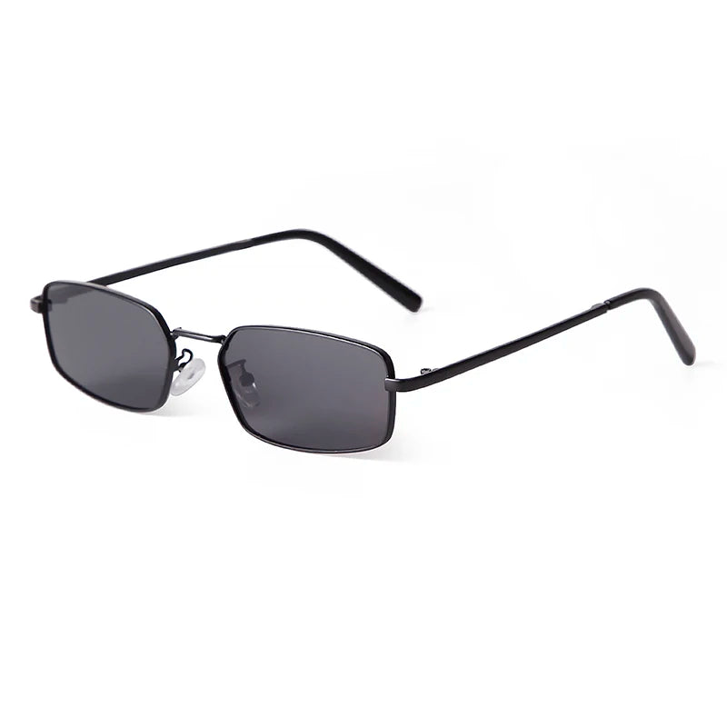9550 Wholesale Unisex Vintage Small Retro Rectangle Metal Frame Sunglasses Des Lunettes De Soleil  Manufacturer UV400 for Men