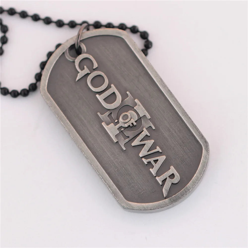 2023 New Hot Game Series Zinc Alloy Bead Chain WGR19 Necklace Men's Metal Key Chain Gift