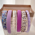 New Spring and Summer Fashion Hair Hoop Female Pearl Beauty Headband Set Hair Accessories