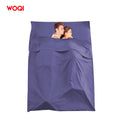 WOQI Hot Sale Lightweight Compact Portable Travel Camping Sheet Double Sleep Bag Liner