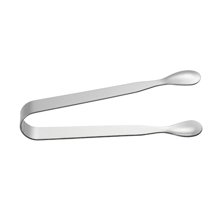Stainless Steel Mini Serving Tongs Coffee Bar Buffet Kitchen Utensil Ice Clamp for Sugar Cubes Other Ingredients Dishwasher Safe