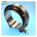 JTLD 3 Inch V Band Clamp with Stainless Steel Flanges for Turbo Downpipe Exhaust Systems 3inch SS Vband V-Band Flange Kit