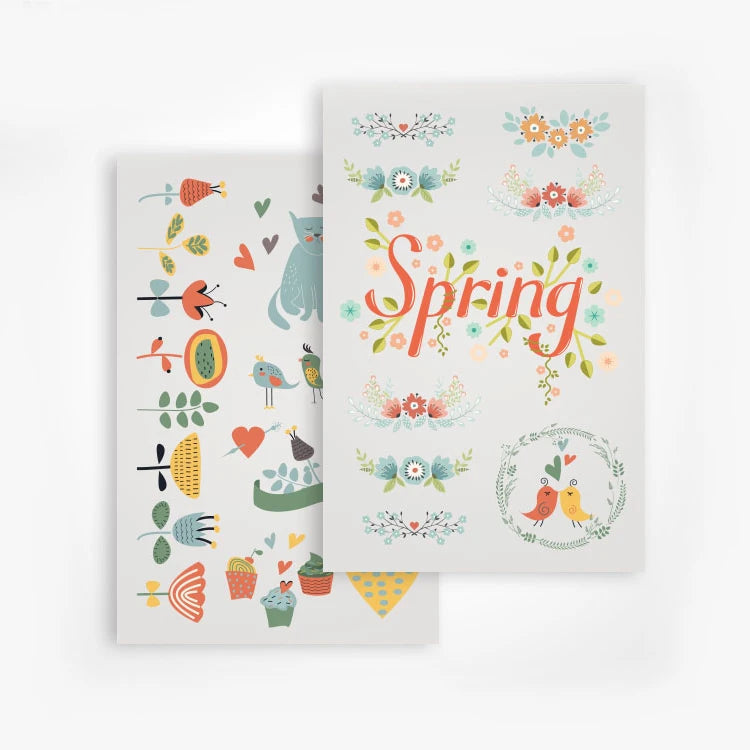 Peel Off Rub on Sticker Supplies Scrapbook Sticker Diy Decoration Customized Dry Rub on Transfer for Planner