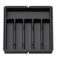 Hot Selling Expandable Utensil Tray for Kitchen Adjustable Plastic Storage for Spoons Forks Knives Kitchen Accessories