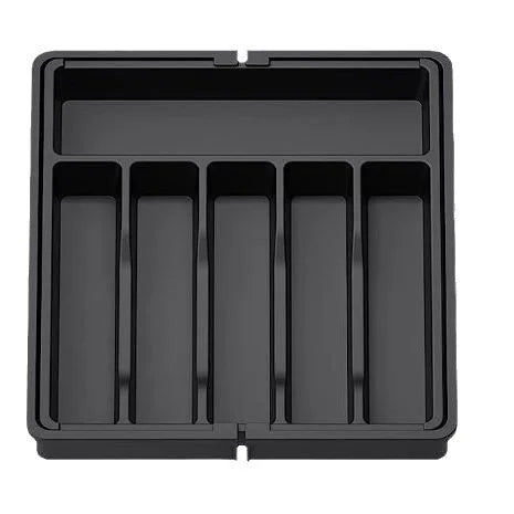 Hot Selling Expandable Utensil Tray for Kitchen Adjustable Plastic Storage for Spoons Forks Knives Kitchen Accessories