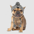 Customizable Pet Earmuffs Dog Noise Protection Ear Muff Winter Dog Hat Warm Pet Head Wear With Long Braid Puppy Head Accessories