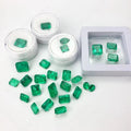 Xingyue Wholesale Lab Grown Loose Gemstones Green Color  Fancy Shape Columbian Emerald Stone