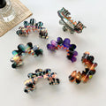 New Unique Design Fashion Hair Accessories for Women Trend Hairpins Wave Shape 8.5cm Large Hair Claws