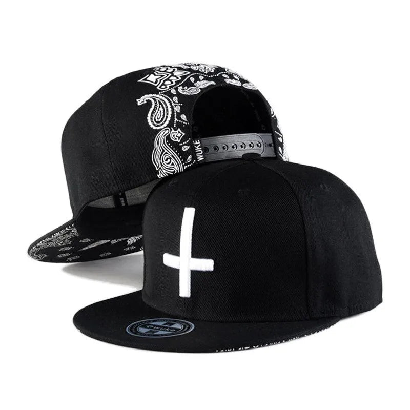 Shenzhen Factory Caps Hats Custom 6 Panel Flat Bill Flat Brim Snapback 3D Embroidery Printed Hip Hop Cap