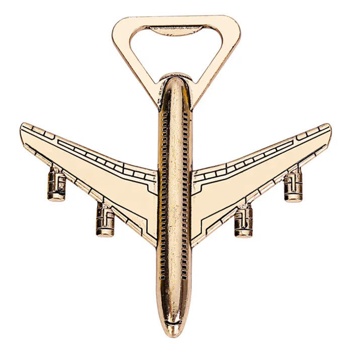 Wedding Gift Retro Metal Airplane Bottle Opener in Stock