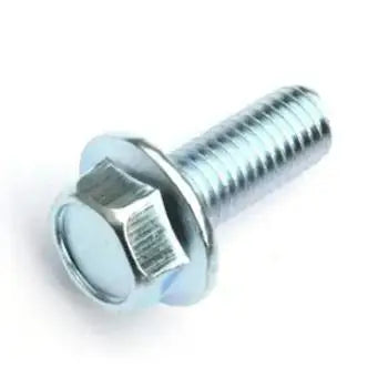 Factory Blue Yellow Zinc Galvanized Steel Hex Hexagon Head Flange Bolt