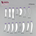 Plastic Custom logo Face Spoon Skin Care Cosmetic Spatula Face Cream Spoon