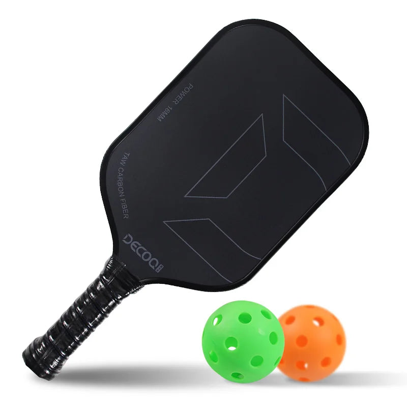 High Quality Customizable Children's Training Pickleball Paddle Core Carbon Fiber Fiberglass Honeycomb Hole Factory Custom