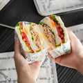 Sandwich Food Wrapping Wax Grease Proof Paper PE Wrap Paper for Rice Hamburger PE Coated Food Wrap Paper Burger