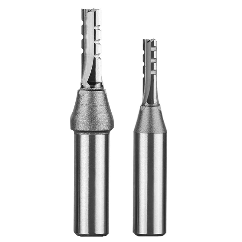SLANK CNC Wood Router Bits TCT 3 Flutes Straight Bit Slotting Milling Cutter for Cutting PlyWood MDF Tct 6mm Cutter