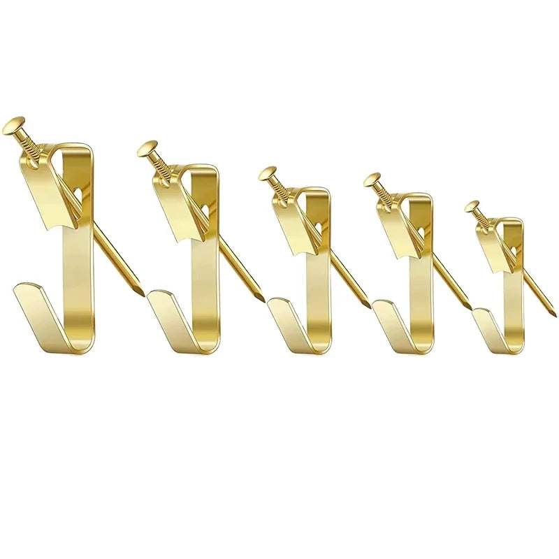 Picture Hooks for Drywall Heavy Duty Picture Hanging Kit 10LB 20LB 30LB 50LB 100LB