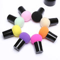 Round Head Small Mushroom Puff Beauty Makeup Tool Sponge Puff Wet and Dry Air Cushion BB Cream Foundation