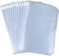 Dropshiping A5 A6  B6  Binder Pockets A5 A6 Size 6 Holes Binder Zipper Folders for 6-Ring Notebook Binder Loose Leaf Bags