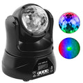 30W Mini Double-sided Shaking Head Stage Light RGBW Led Moving Heads Stage Lights Dj