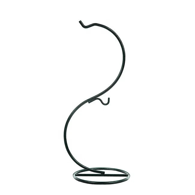 Creative Hanging Plant Glass Stand Garden Decor Flower Holder for Landscape and Christmas Ornament Factory Wholesale